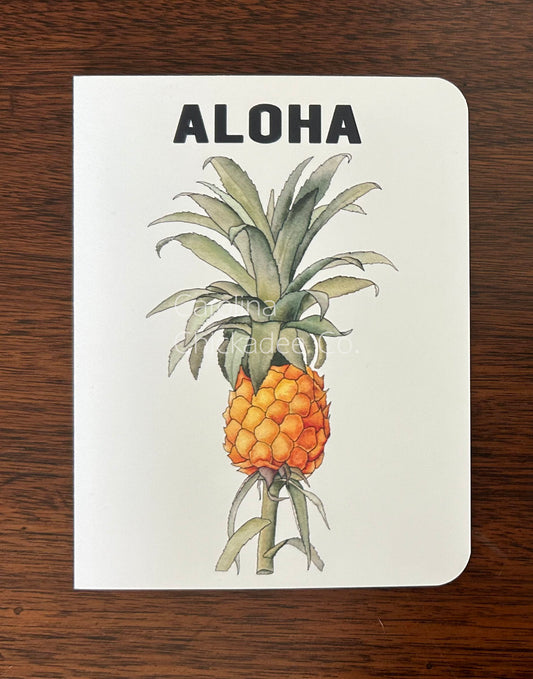 Aloha Pineapple Card