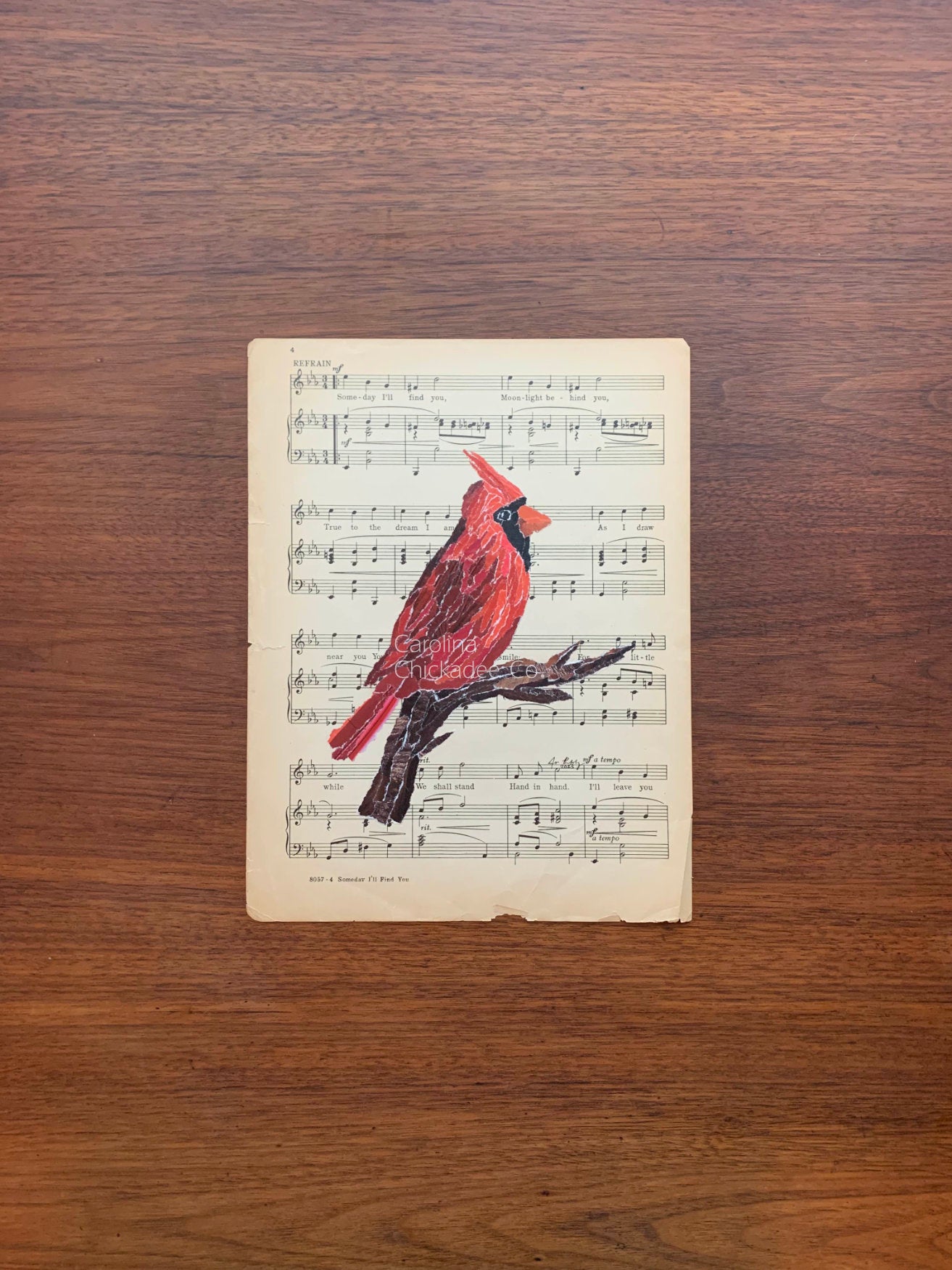 Someday I'll Find You - Cardinal Collage