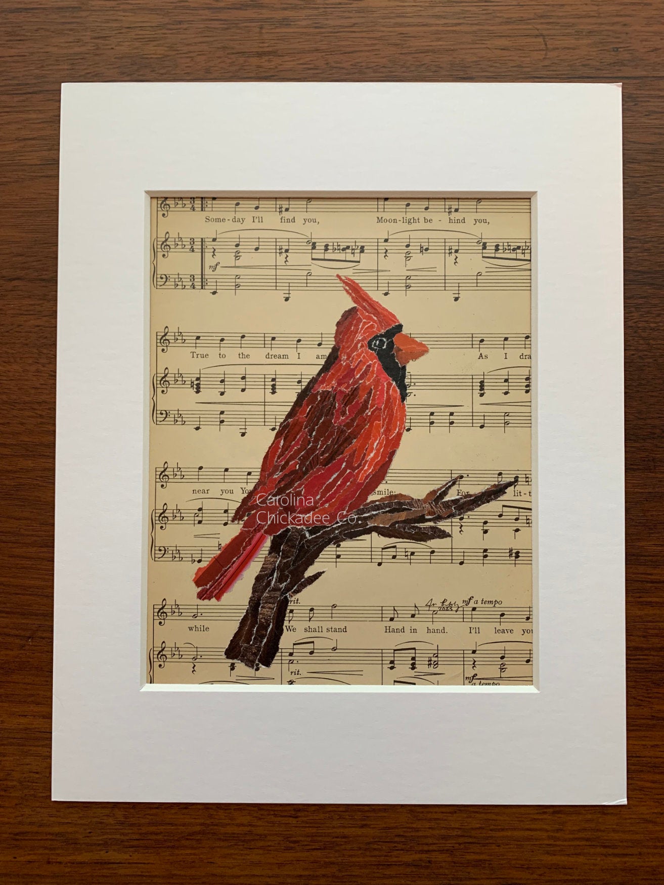 Someday I'll Find You - Cardinal Collage