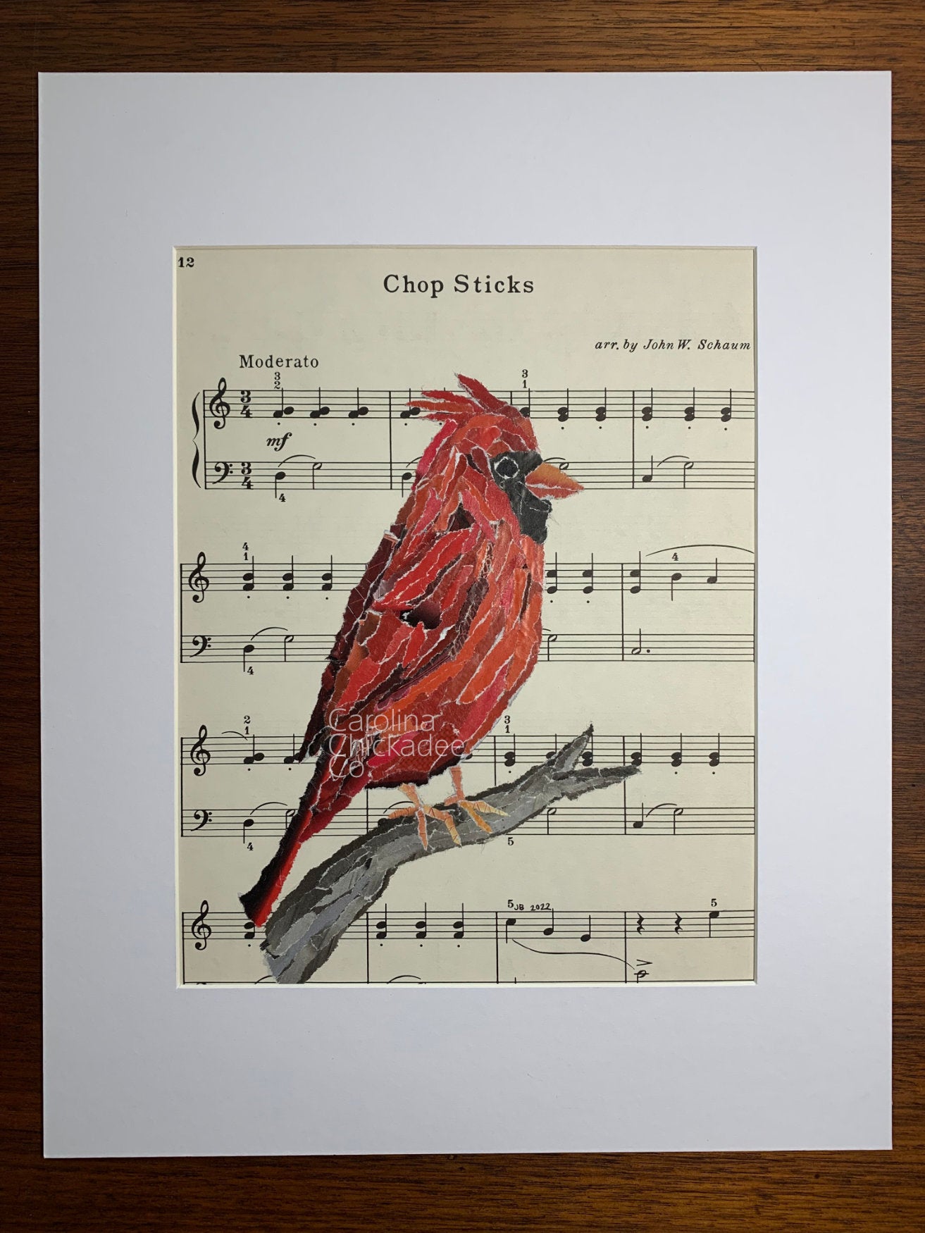 Chop Sticks - Cardinal Collage