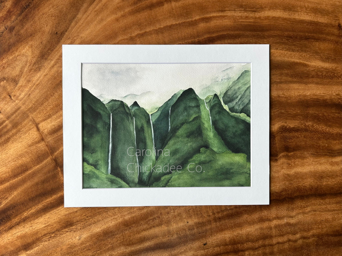 Ko'olau Mountain Waterfalls