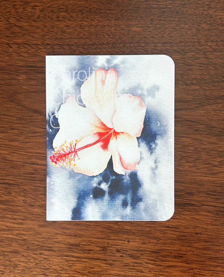 Loose Hibiscus Card