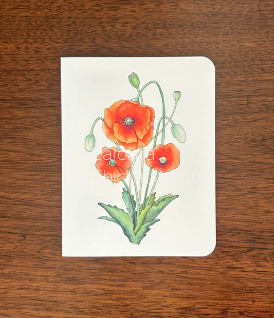 Poppy Card