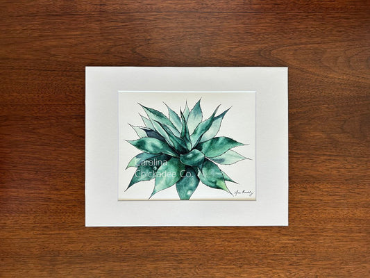 Succulent Watercolor Print