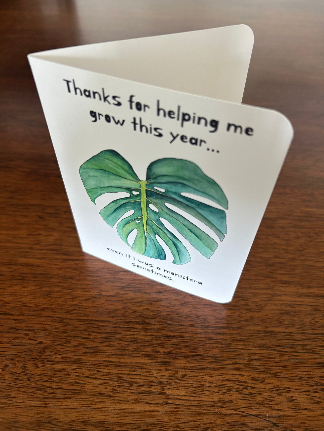 Teacher Appreciation Card