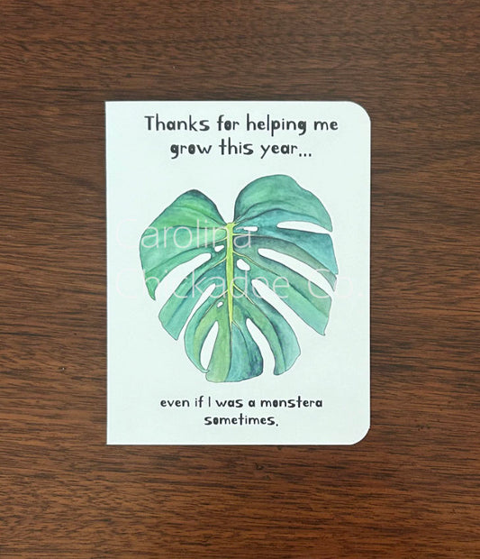 Teacher Appreciation Card