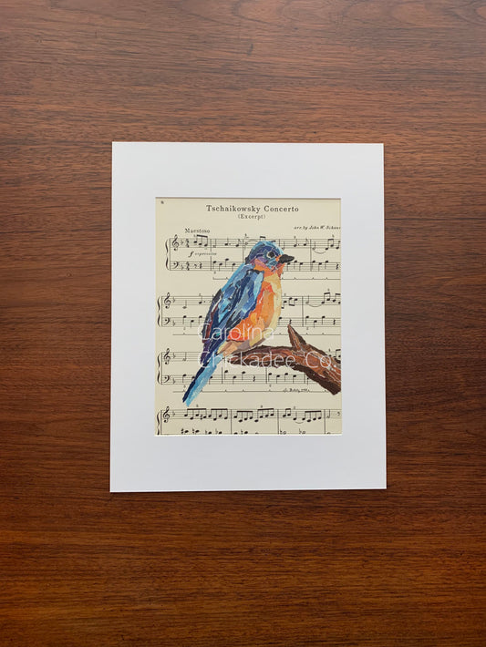 Tschaikowsky Concerto - Bluebird Collage