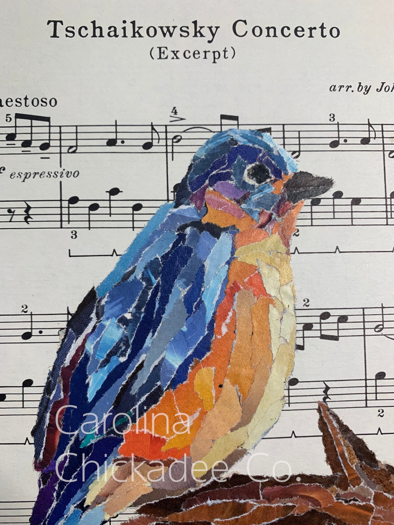 Tschaikowsky Concerto - Bluebird Collage