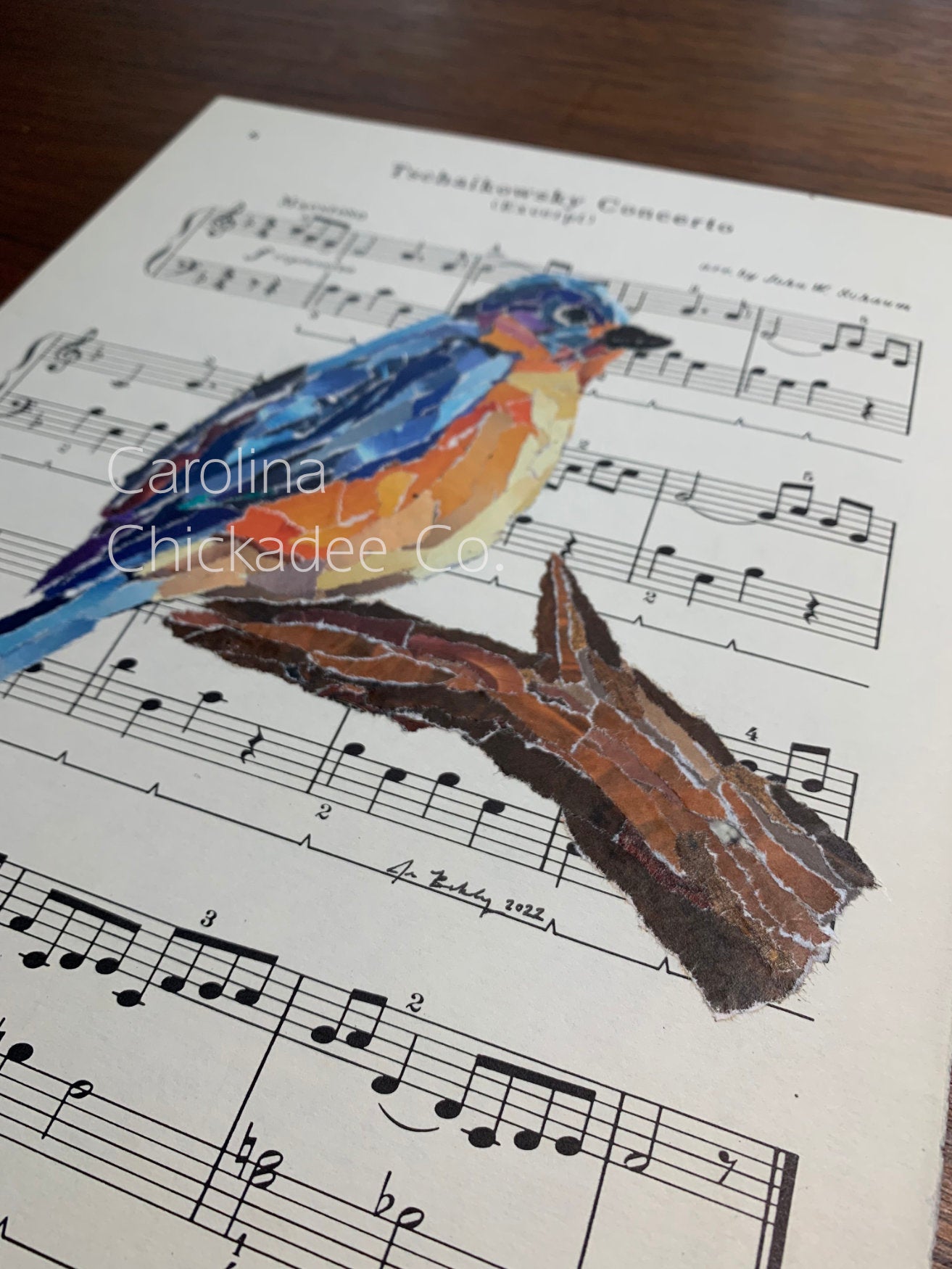 Tschaikowsky Concerto - Bluebird Collage
