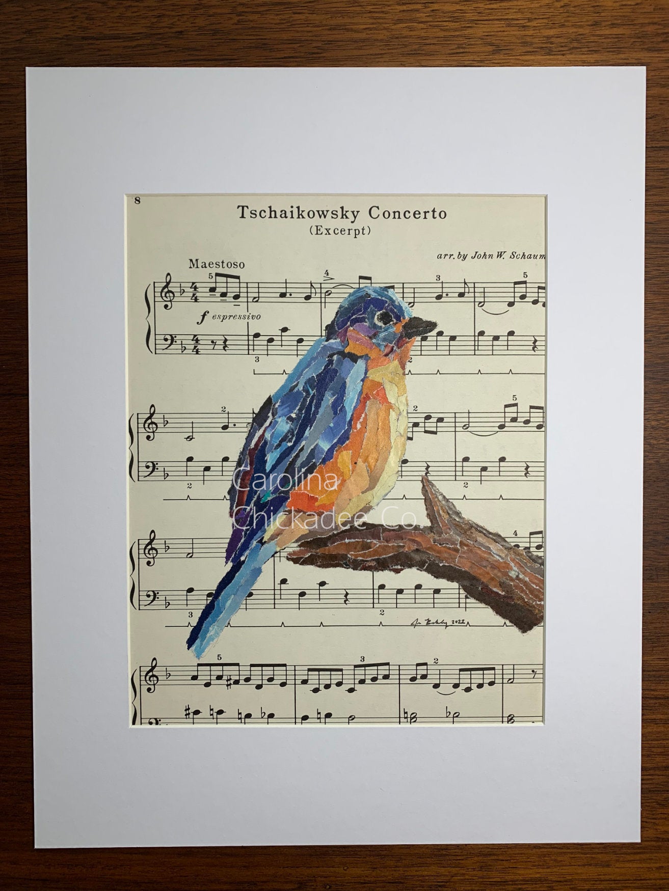 Tschaikowsky Concerto - Bluebird Collage